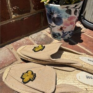 Soludos Bees Beaded Espadrille Mules